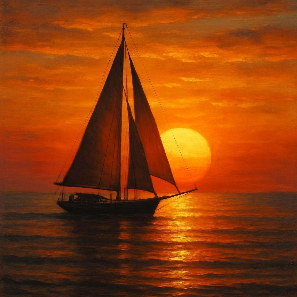image - FGCVacation Rentals Sailboat Sunset